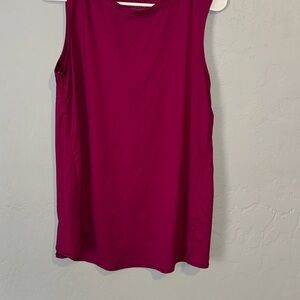 Athleta Magenta Sleeveless Tank Top